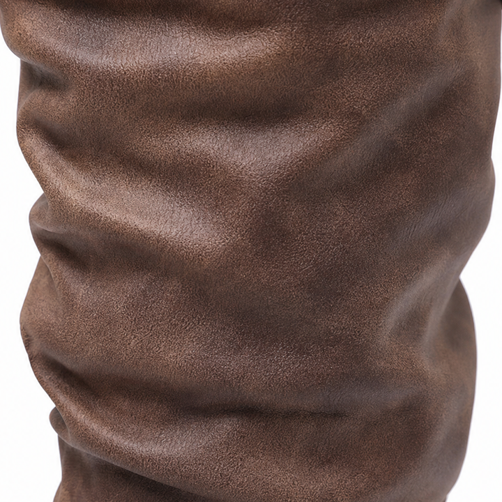 Bootara – Slouchy Buckle Mid-Calf Boots