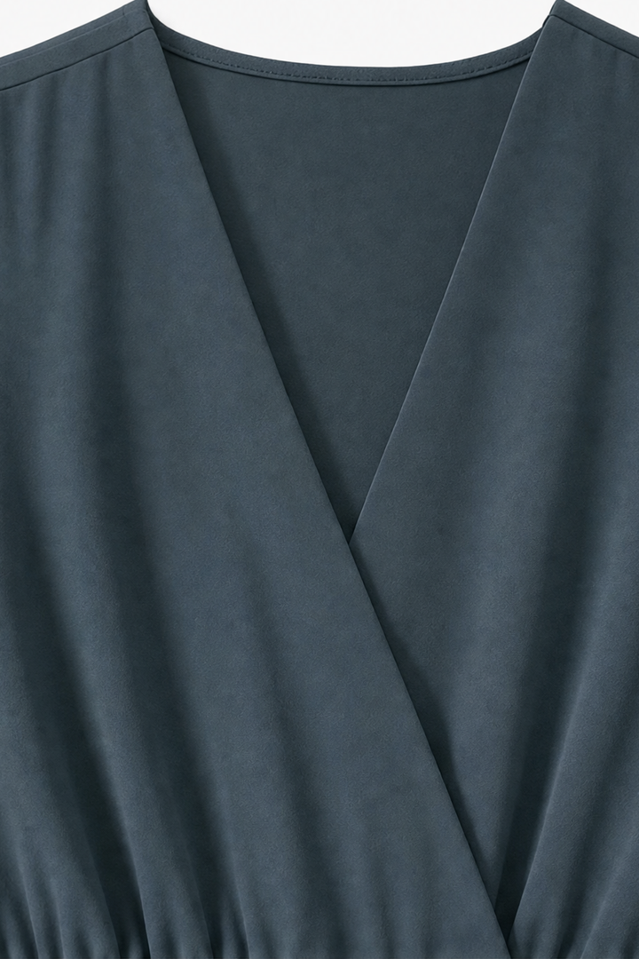 Onepose – Belted Wide-Leg V-Neck Jumpsuit
