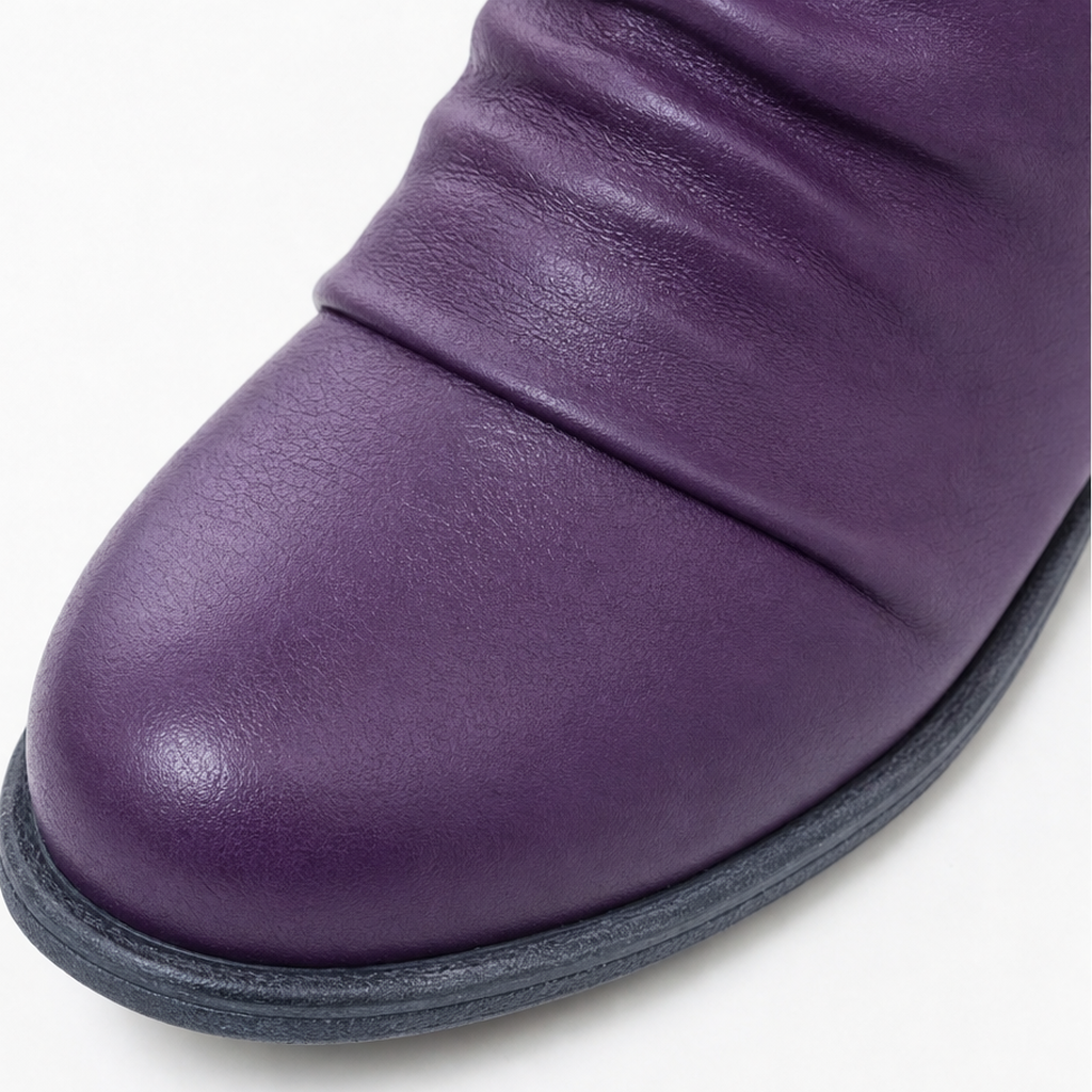 Vela Boots – Side-Zip Slim Ankle Boots