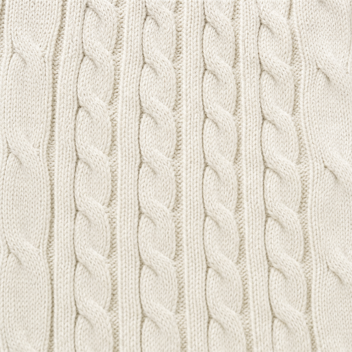 Elara Knit – Cable-Knit Longline Vest