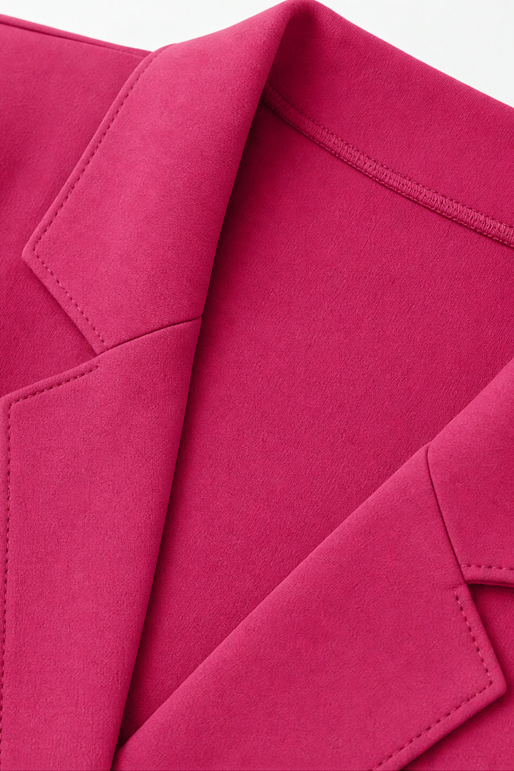 Structria – Soft-Knit Structured Lapel Blazer Cardigan