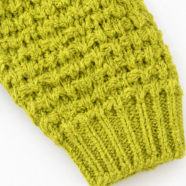 Crossovera – Chunky Knit Crossover V-Neck Sweater