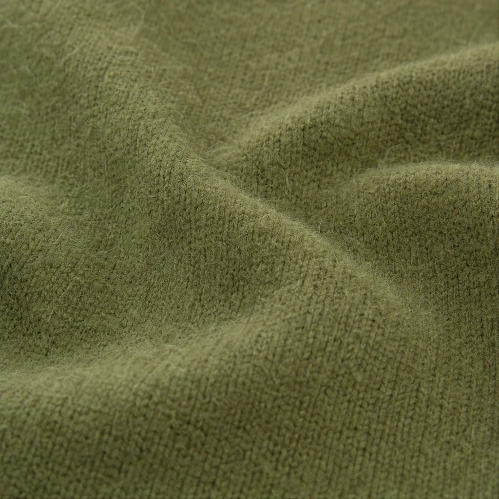 Buttonelle – Gold-Tone Button Shoulder Knit Sweater