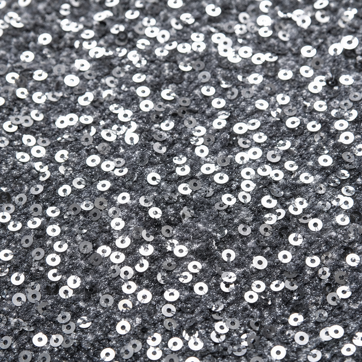 Glimmerelle – Sequin Elastic Waist Wide-Leg Pants
