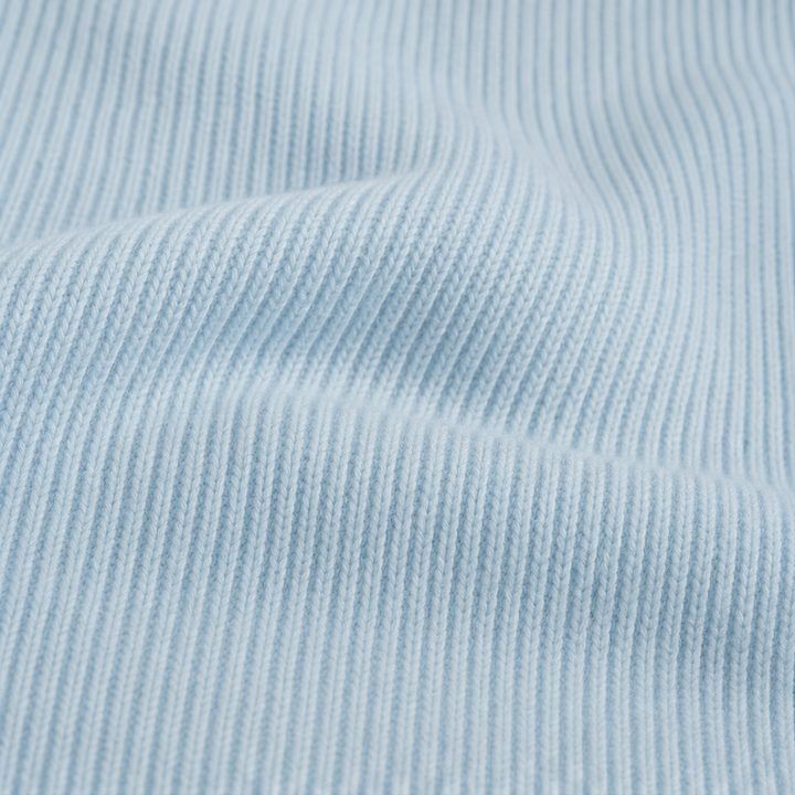 Cassidra – Pearl-Trim Off-Shoulder Ribbed Knit Top