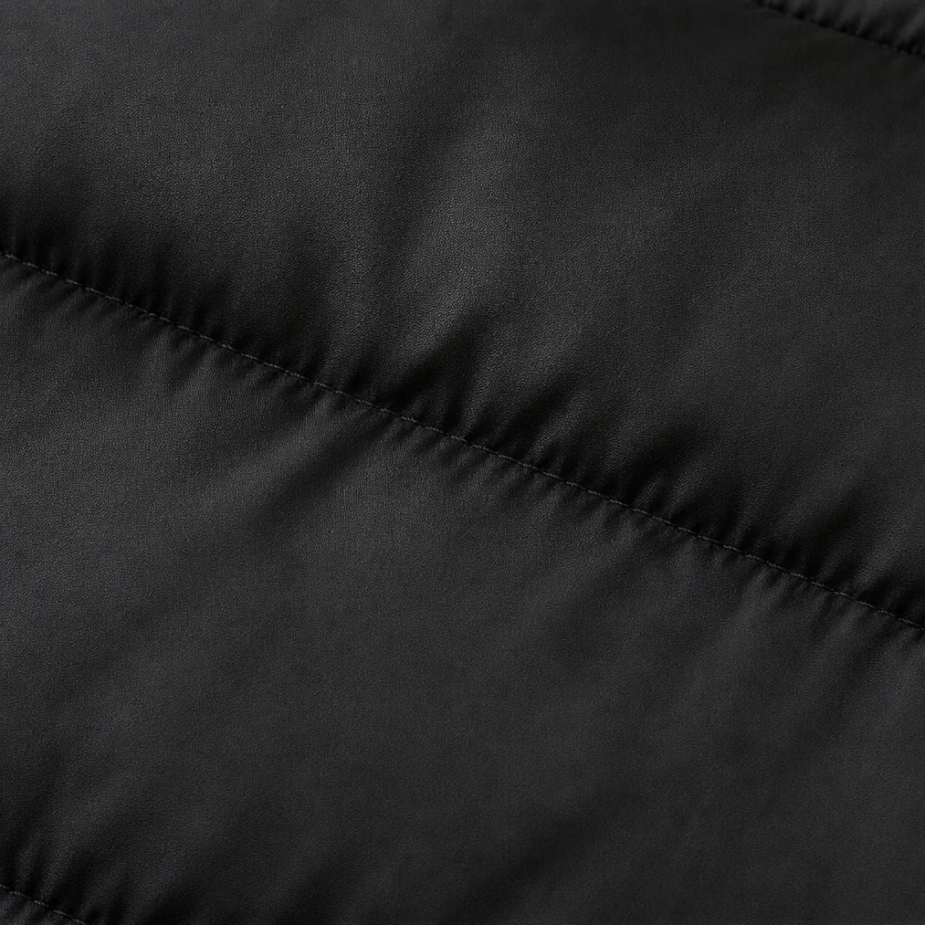 Layerelle – Quilted Panel Hooded Knit Jacket
