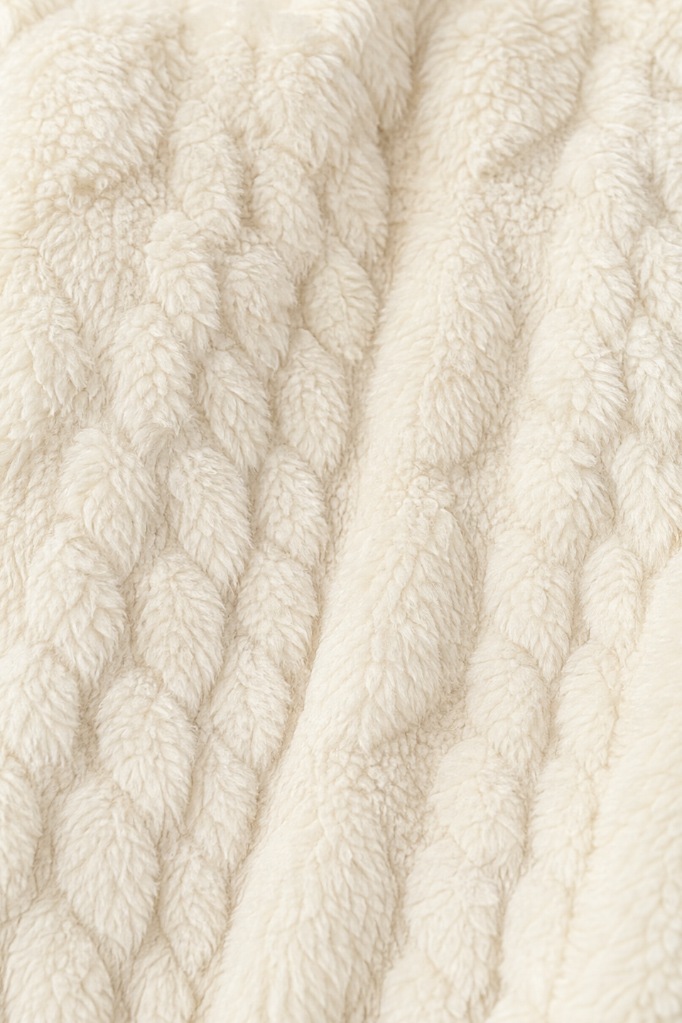 Wearbella – Cable-Knit Hooded Longline Coat