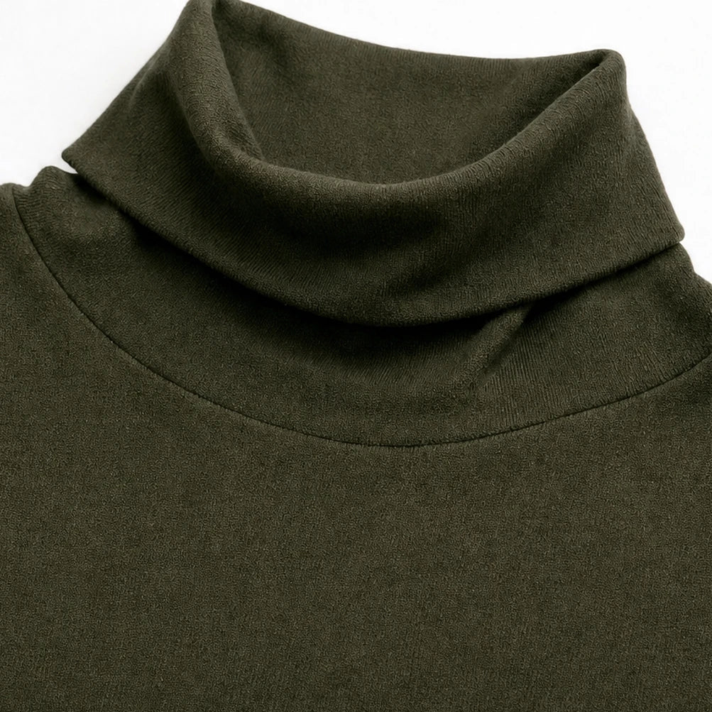 Clara – High Collar Gathered Skirt Maxi Dress