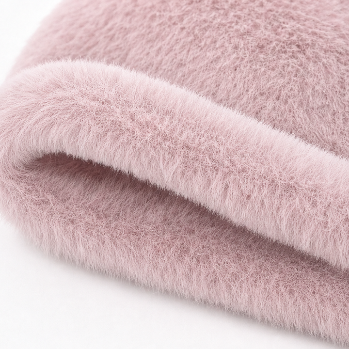 Veluna – Plush Winter Scarf And Hat Set