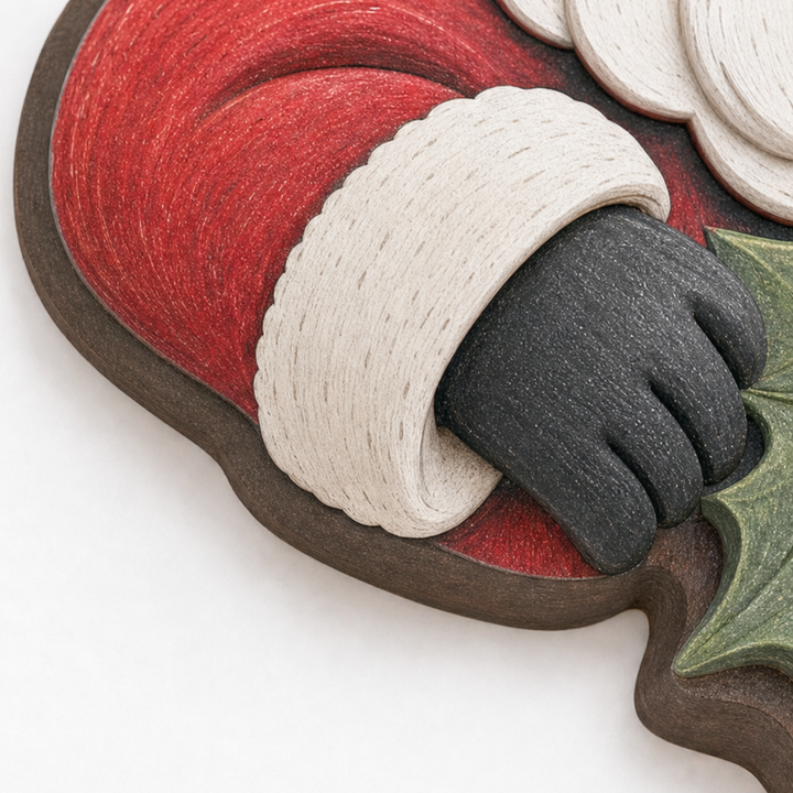 Peekaboo Noel – Dimensional Christmas Doorway Corner Decoration