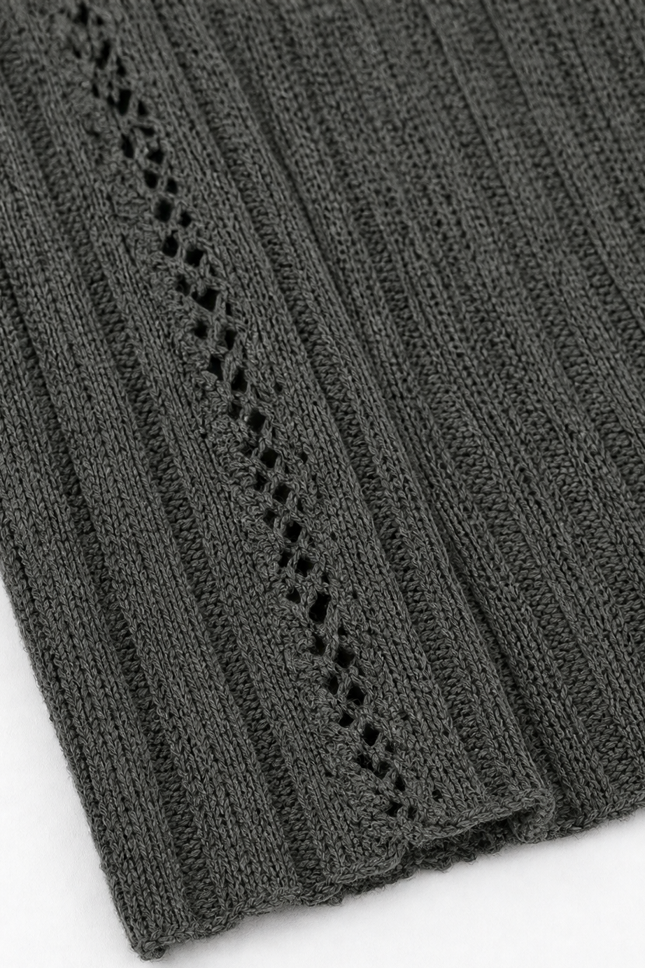 Wearbella – Open-Front Waterfall Knit Cardigan