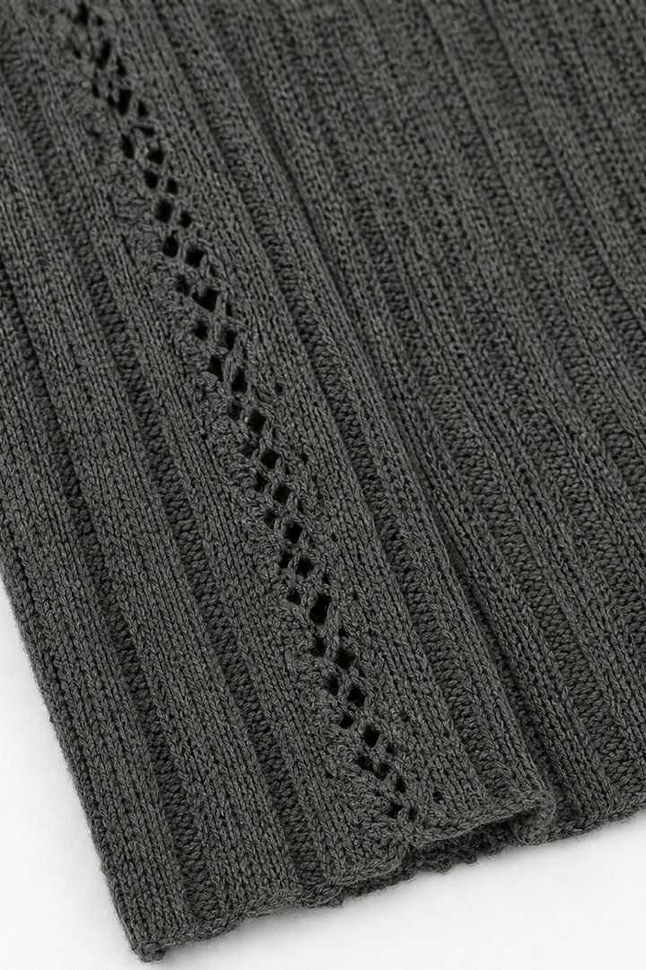 Wearbella – Open-Front Waterfall Knit Cardigan