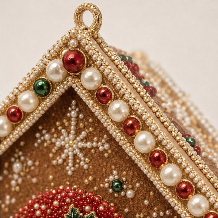 Pearlnoel – 3D Pearl Gingerbread House Craft Kit
