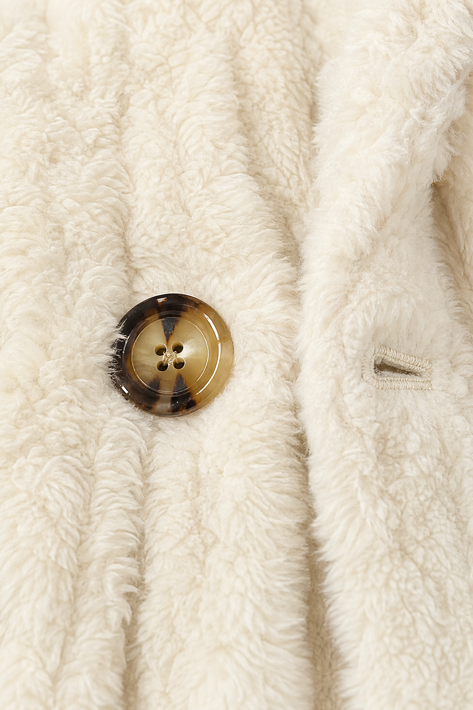 Wearbella – Cable-Knit Hooded Longline Coat