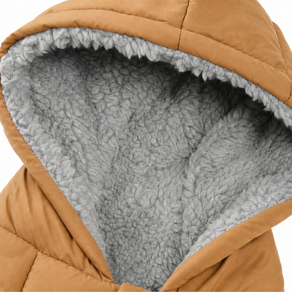 Trekwarm – Windproof Fleece-Lined Dog Coat With Harness Ring