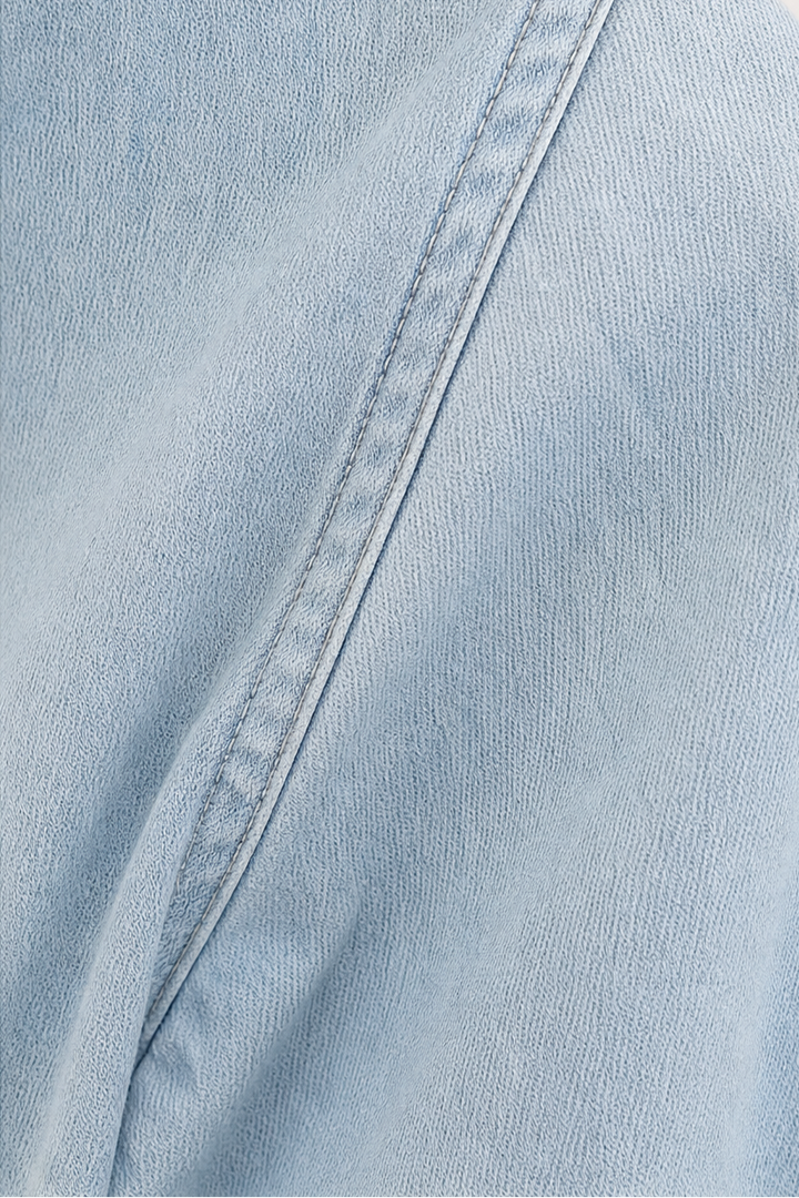 Wearbella – Oversized Soft Chambray Denim Shirt