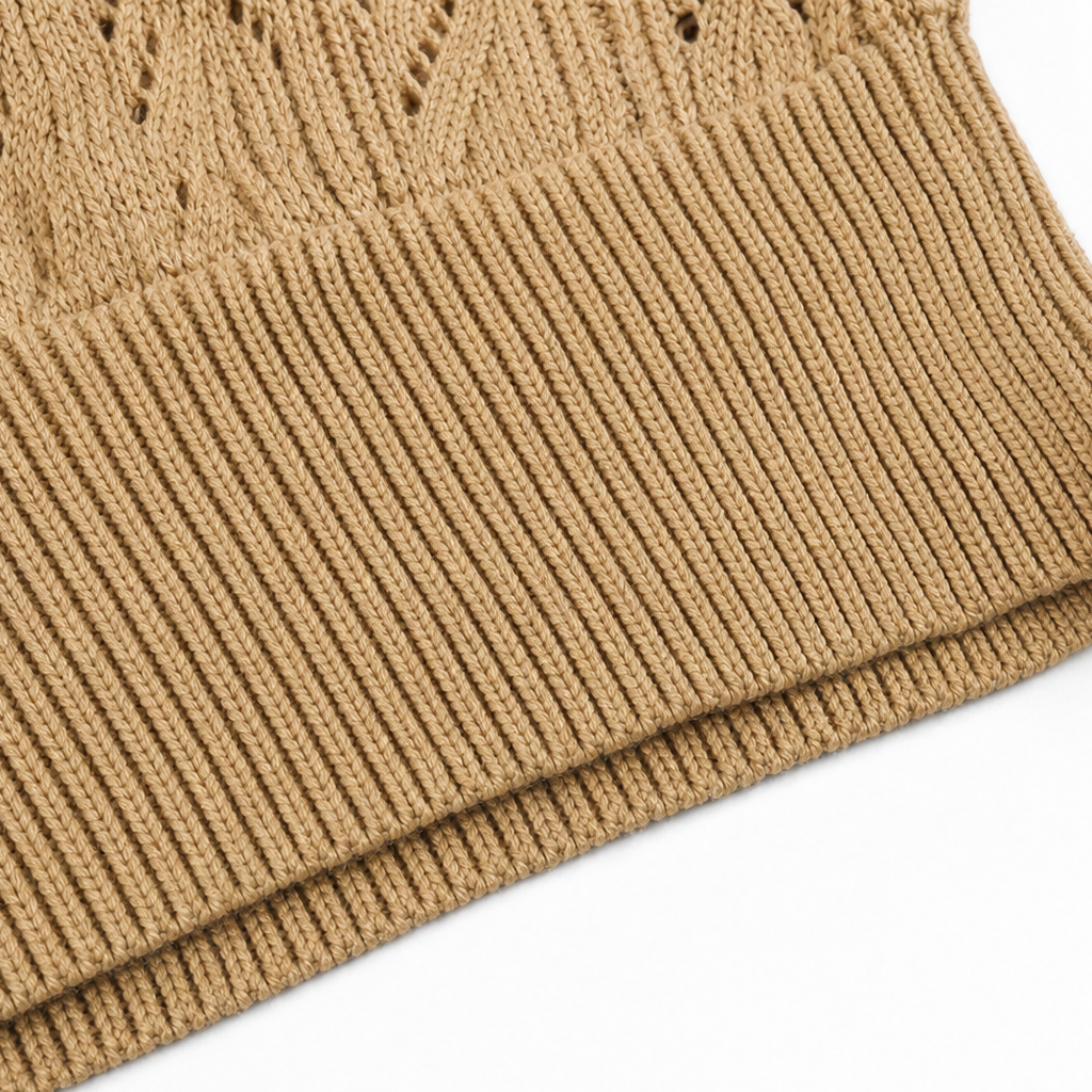 Wearbella – Cropped Off-The-Shoulder Knit Sweater