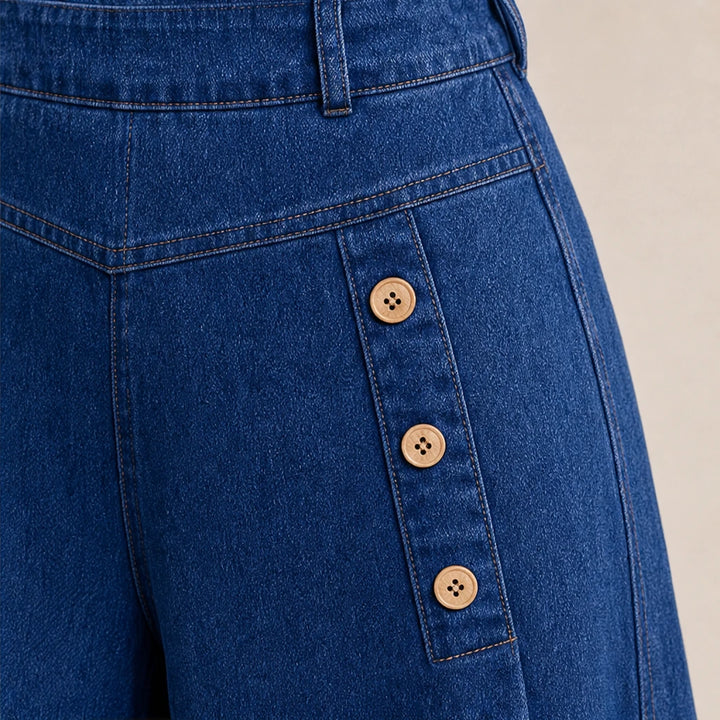 Formelle – High-Waisted Wide-Leg Jeans