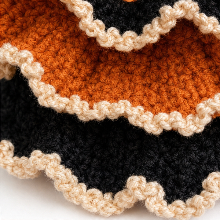 Hallowstitch – Layered Crochet Cat Witch Halloween Tree