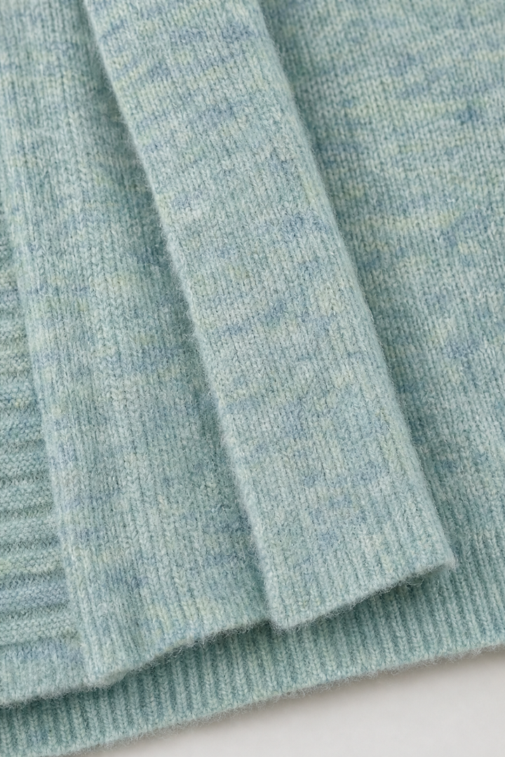 Wearbella – Double-Breasted Belted Knit Cardigan