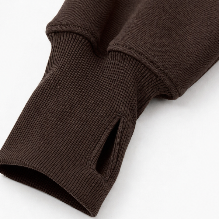 Ease & Grace – Side-Slit Sweatshirt And Leggings Set