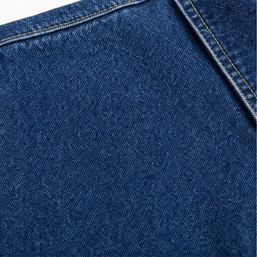 Wearbella – Sheer Puff Sleeve Denim Button-Up Shirt