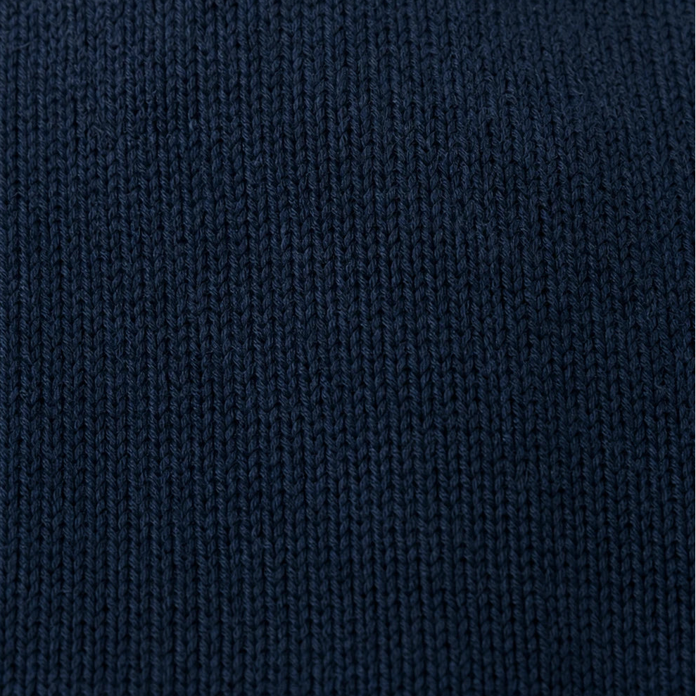 Lacewell – Scalloped Lace-Trim Mock-Neck Knit Sweater