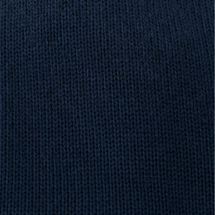 Lacewell – Scalloped Lace-Trim Mock-Neck Knit Sweater