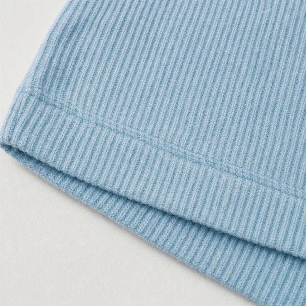 Lunavia – Ribbed Knit Top And Skirt Set