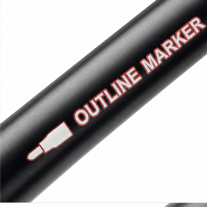 Outlynn – Self-Outline Dual-Tip Glitter Markers
