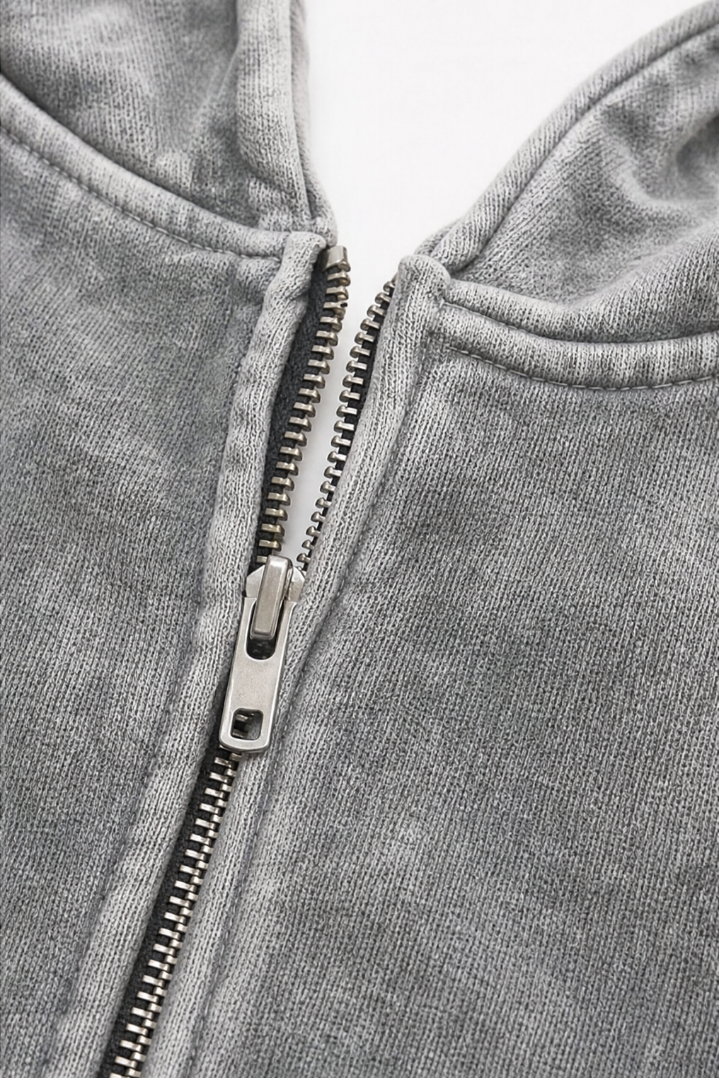 Rethread – Washed Relaxed Zip-Up Hoodie