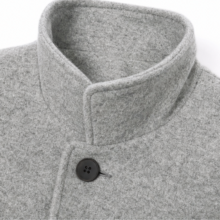 Vintelle – Stand-Collar Vintage-Style Coat