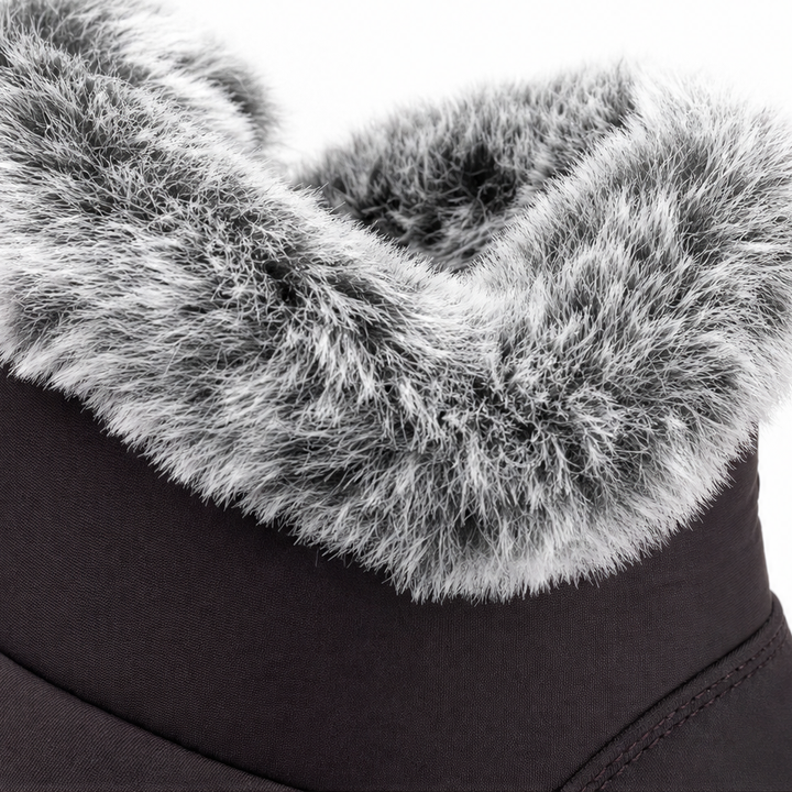Warmalia – Faux Fur-Lined Waterproof Slip-On Snow Boots