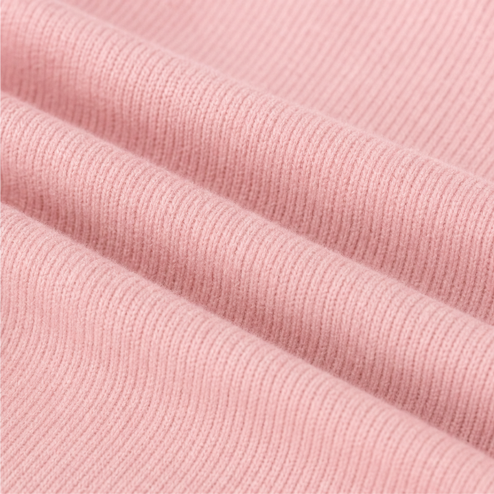 Veluna – Relaxed Knit Top And Pants Set