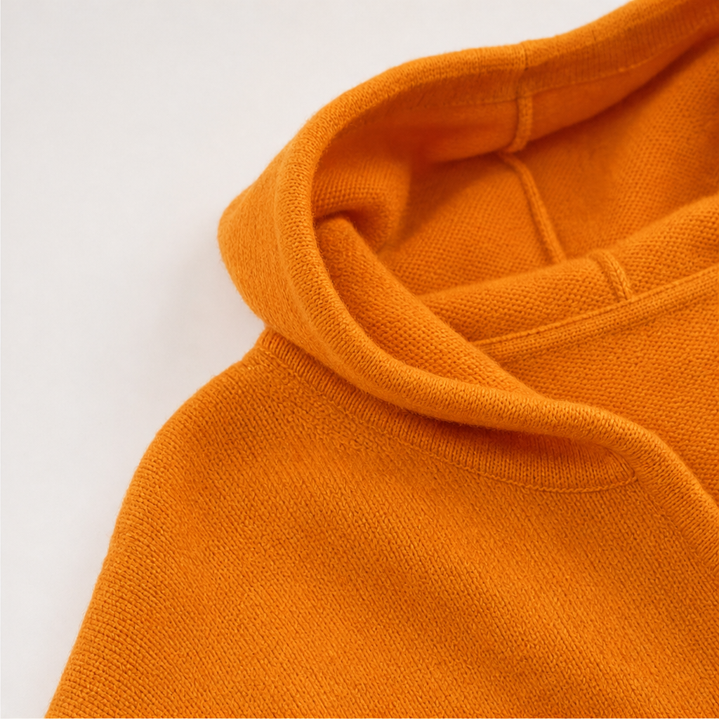 Teri – Button-Front Hooded Cardigan