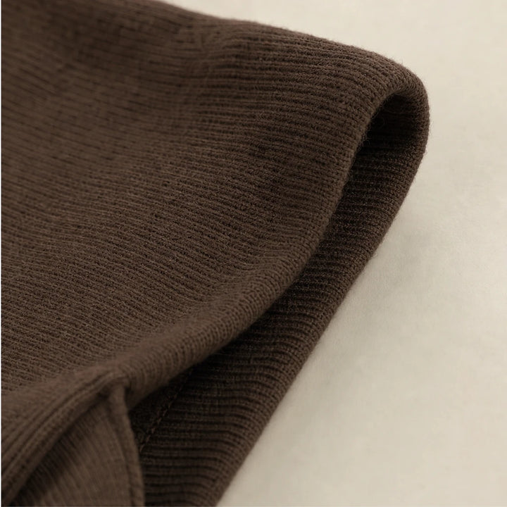 Versavia – Ribbed Convertible Knit Capelet Top