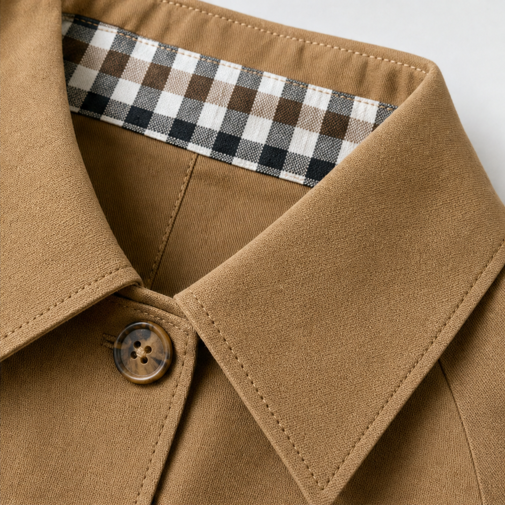 Mayfair – Tartan Raglan Sleeve Casual Coat