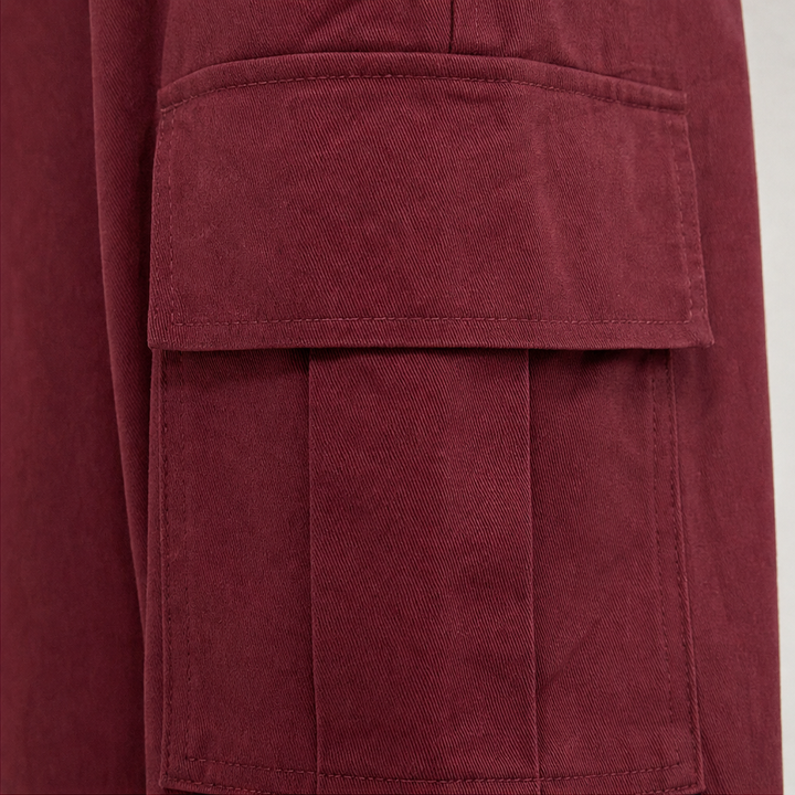 Silhoette – High-Waisted Straight-Leg Cargo Pants