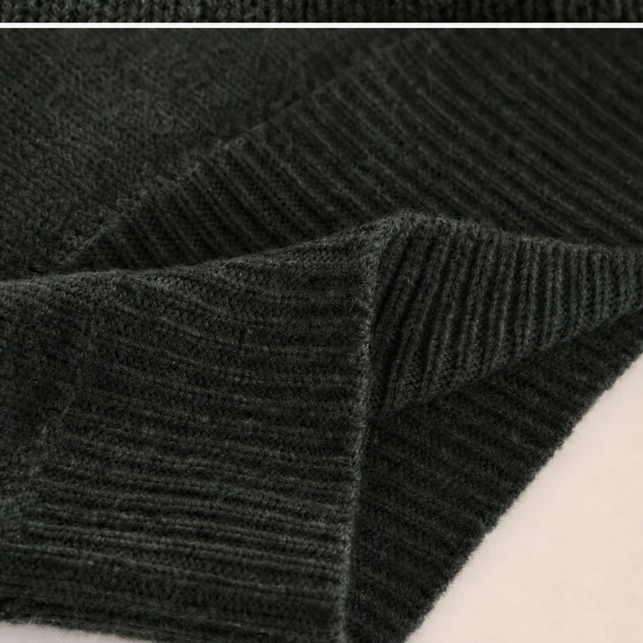 Mayfield – Oversized V-Neck Knit Sweater