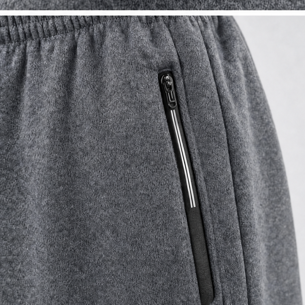 Warmease – Fleece-Lined Tapered Jogger Sweatpants