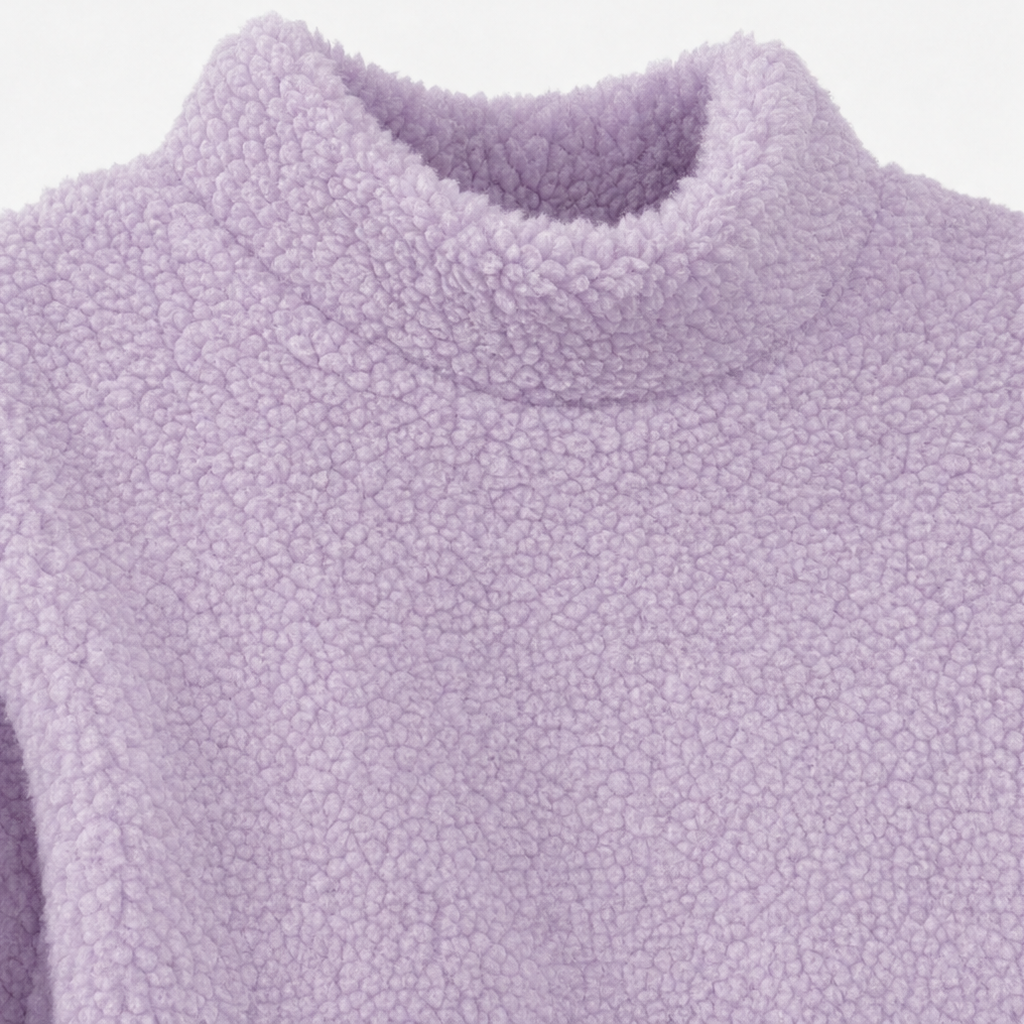 Coreheat – Brushed Fleece-Lined Longline Tunic Top