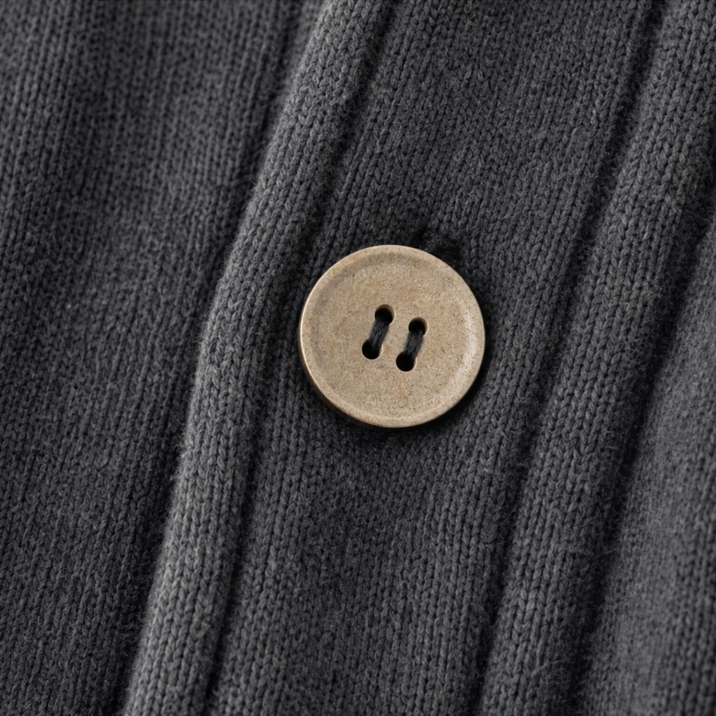 Patch & Thread – Contrast Pocket Drawstring Hem Knit Jacket