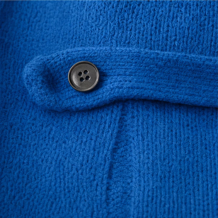 Buttonelle – Button-Detail Textured Knit Sweater Vest