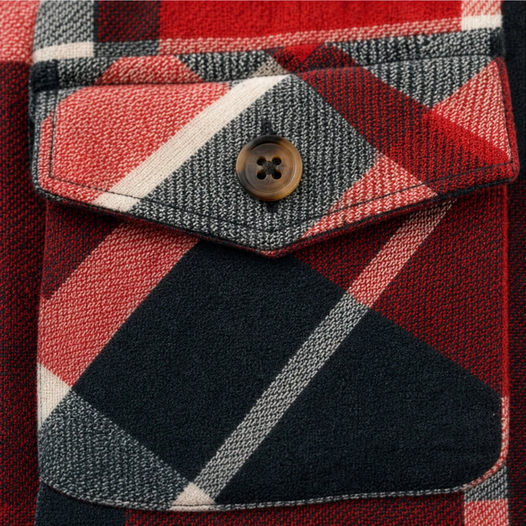 Plaidelle – Plaid Chenille Sleeveless Vest