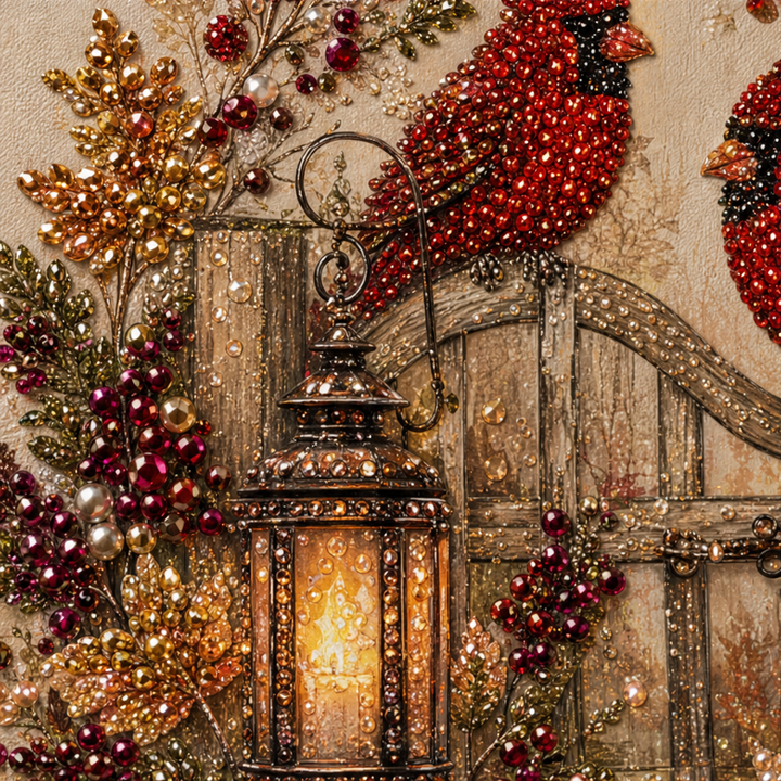 Autumn Gleam – Beaded Crystal Autumn Diamond Painting Kit