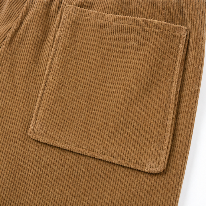 Cordella – Ribbed Corduroy Wide-Leg Pants
