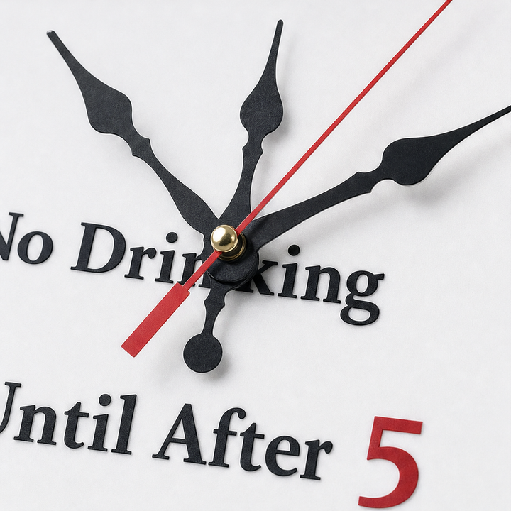 After Five – All-5-Hour Beer Wall Clock