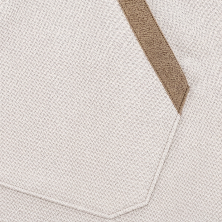 Zipfelt – Half-Zip Ribbed-Trim Sweatshirt Dress
