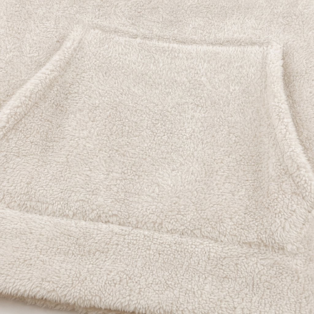 Cozy Haven – Plush Fleece Hooded Top And Jogger Pants Set