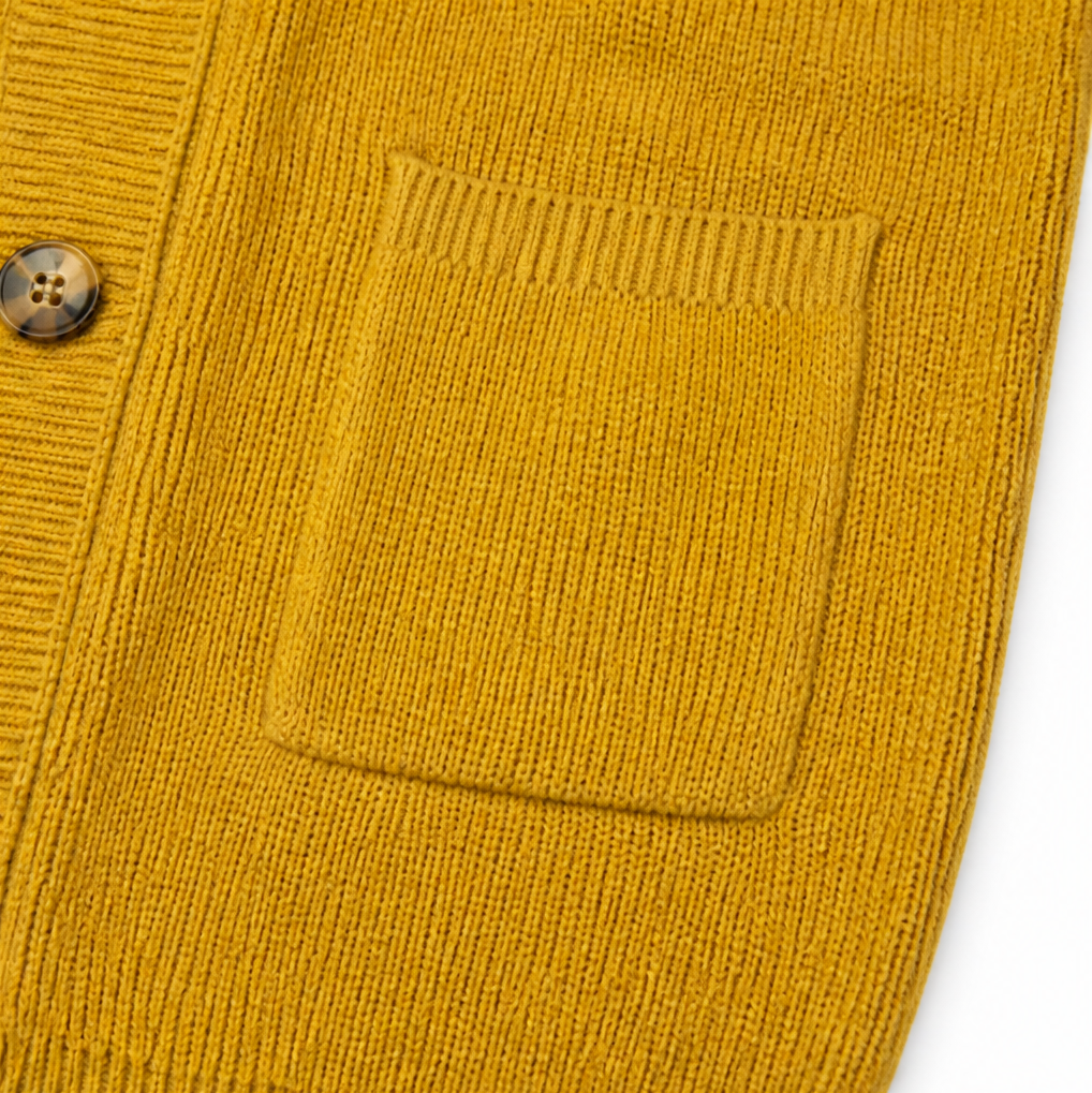 Coziva – Hooded Button-Front Knit Cardigan